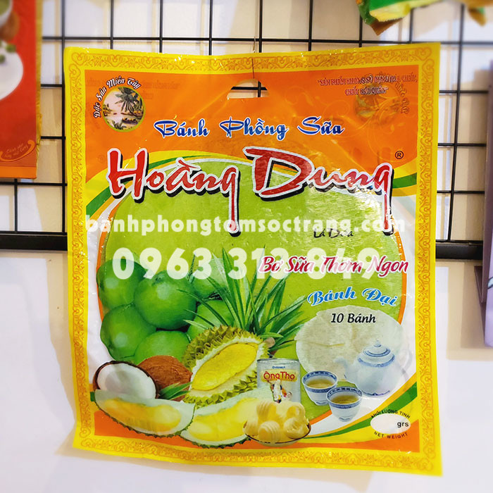 Bánh phồng sữa là quà tặng gửi đi nước ngoài khá phổ biến